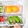 2 Pack Fridge Organizer Bins, Clear Stackable Refrigerator Drawers Pull Out, Reusable Food Storage Containers for Kitchen, Freezer, Pantry, Office, Closet, Large Food Fruit&amp;Vegetable Storage as ​Gift