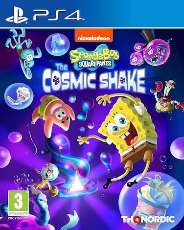SpongeBob Square Pants The Cosmic Shake D1 - PS4 - PEGI Edition