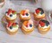 Skyseen 6PCS Artificial Cake Fake Simulation Realistic Cupcake Bread Dessert for Decoration Display Props