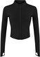 Women Athletic,full Zip Casual