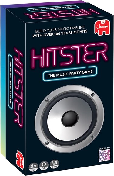 The Music Party Board Game, 2-10 Players, 300+ Iconic Hits - Great for Game Nights, Date Nights, Parties, Adult and Family Games (UK Edition)