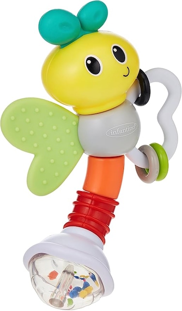Rattle &amp; Teether Love Bug