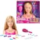 Barbie Doll Styling Head, Blond Hair with 20 Colorful Accessories