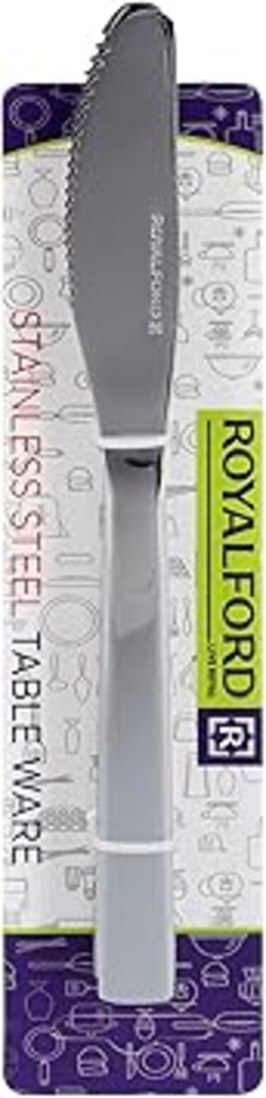 Royalford 3Pcs Dinner Knife 4mm, RF7234