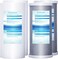 10-Inch Whole House Replacement Water Filter Cartridges PP Sediment and Block Carbon Filters-4.5 Inch x 10 Inch -5 Micron (Pack of 4)