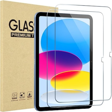 ProCase [2 Pack] Screen Protector for iPad A16 2025 11th/10th 2022 Generation (11-inch/10.9), HD Clear Tempered Glass Film Guard