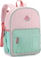 School Bag for Kid, Vaschy Lightweight Quilted Color-blocked Kids Backpack for Kindergarten Children Two Size