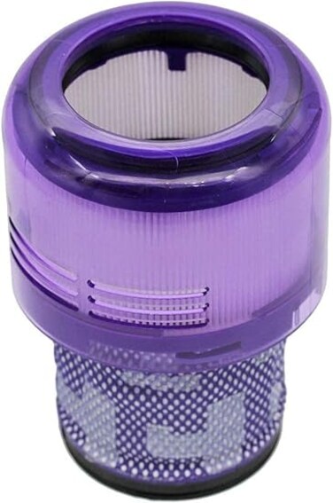 Washable HEPA Filter for Vacuum Cleaners, V11, V15, SV14, SV15, SV22 Models, Purple Dbattery