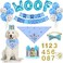 Dog Birthday Party Supplies - Decorations, Let's Pawty Balloons, Banner, Hat, Bandana, Outfits for Small Medium Large Dogs