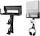 Wall Mount for Xbox One S -Steel Wall Mount Shelf Stand with Detachable Controller Holder and Headphone Hook（NOT for Xbox Series S）