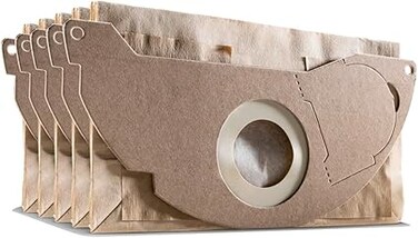 K&auml;rcher WD Paper Filter Bag 5-Pieces
