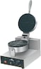 KAUFMAN Commercial Waffle Maker, 1200W Stainless Steel Non-stick Electric Waffle Machine,Temperature and Time Control Waffle Waffle Maker for Home,Commercial Use (SINGLE WAFFLE)