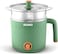 AGARO Regency Multi Cook Kettle With Steamer, 1.2L Inner Pot, Double Layered Body, Variable Temperature Settings, Wide Mouth, Boiling, Steaming, Tea, Coffee, Egg, Vegetable Boiling, 600W, Sea Green