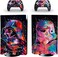 Vinyl Sticker Decal Skin Cover for PS5 Playstation 5 Console Controllers Disk Edition