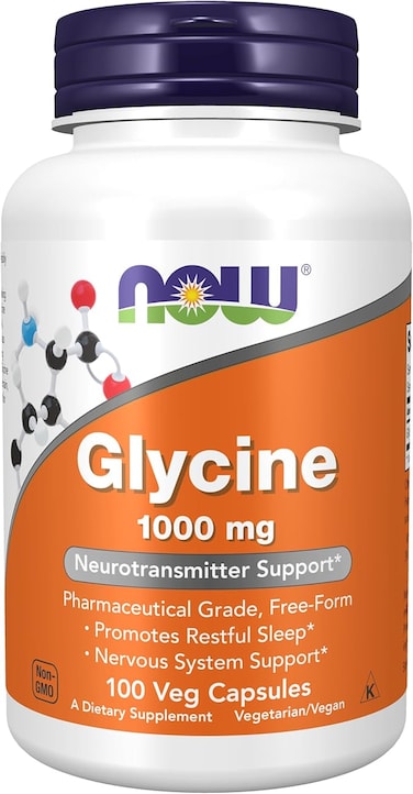 Foods Glycine (100 Capsules, 1000mg)