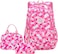 3pcs Backpack Set, Geometric Prints Primary School Student Satchel Backpack For Girls