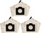 Youyaa Vacuum Cleaner 3Pcs Washable WD3 Dust Bags Cloth Vacuum Cleaner Bags Parts