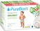 Pure Born Nappies Pure Organic Bamboo Nappies &ndash; Nappies Size 5 Hypoallergenic 88 - Nappies Ultra Soft (11-18 kg) 100% Plant Based Eco Friendly Pineapple Print