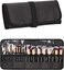 OCHEAL Makeup Brush Holder,Makeup Brush Organizer,Travel Makeup Brushes Bag Cosmetic Bags Pouch for Women Cosmetic Brushes Makeup Artist -Brushes Not included