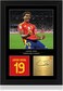 Lamine Yamal A4 Framed Photo Display - Reproduced Digital Signature- Gift for Spain and Barcalona Fans