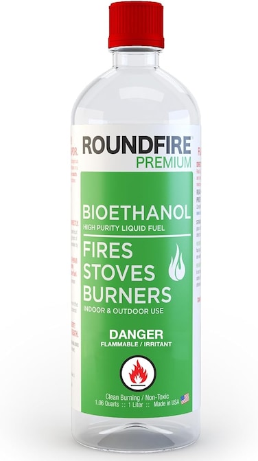 1 Litre - Bioethanol Fuel for Fireplaces, Stoves and Burners (1 Quart)