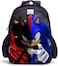 Animation Comic FC GB DS Cosplay Sonic the Hedgehog Shadow Women Boys Girls School Bags Laptop Travel Backpack