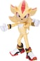 Sonic The Hedgehog Sonic 3 Movie Super Shadow Action Figure by Jakks Pacific, Stands 5&rdquo; / 13 cm Tall, Highly Articulated for Boys/Girls, Officially Licensed 3 Movie, Suggested for Ages 3+