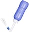 Large Portable Shattaf Bidet Bottle and Traveling Bidet for Personal Cleansing Use - Include Extended Nozzle - Personal Hygiene Care Toilet Bidet Spray -650ml Purple