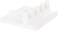 Organizers - Hot Cooking Utensil Rest With Drip Pad - Kitchen Organizer And Storage, Kitchen Fork Spoon Holders, Non-Slip Pad- White
