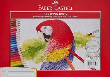 Drawing Book A4 200Gsm 20 Sheets