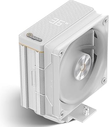 Ocypus Iota A40 CPU Air Cooler Single Tower CPU Cooler with Digital Display,4 Heat Pipes,Silent 120mm FDB Fan,High Efficiency Radiator,CPU Cooling Fan for AMD AM4/AM5,Intel LGA 115X/1200/1700/1851,WH