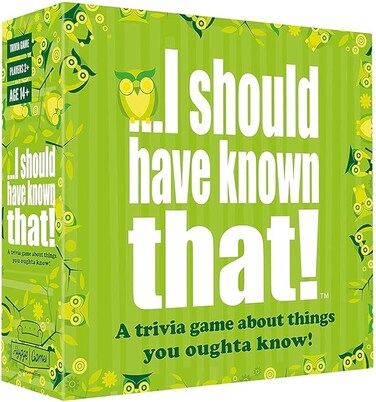 AB Hygge Games ...I Should Have Known That! Trivia Game Green