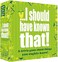 AB Hygge Games ...I Should Have Known That! Trivia Game Green