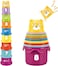 6 to 12 Months, Baby Stacking Nesting Cups Toys,Montessori Toys for 1 Year Old, Stacking Building Blocks Infant Toddler Toys 0-3, Color Shape Sensory Toys, Boys&amp;Girls Gifts for Toddler Gifts