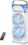 Air Conditioners Rechargeable Rotating, Double Head Cooling Fan with Remote, Air Cooler with 3 Speeds &amp; Mist Modes, 600ml Water Tank, 7-Color Night Light, Portable for Room/Car