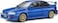 S1807401 1:18 1998 Subaru Impreza 22b-Sonic Blue BMW Collectible Miniature car
