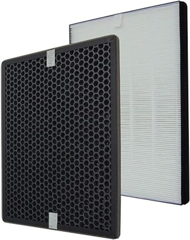 PUREBURG FY1410 FY1413 Replacement Filter Compatible with Philips Series 1000 &amp; 1000i AC1214 AC1215 AC1217 AC2729 Air Purifiers, H13 HEPA Activated Carbon
