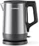 Nutricook Stainless Steel Electric kettle 1.7L, 1800W, Patented U-shaped rust resistant interior with 3-dimensional fast heating technology, surgical grade steel, NC-USK501,2-Year Warranty
