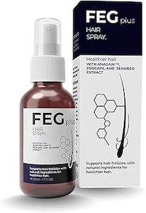 FEGPLUS Minoxidil Hair & Beard Growth Serum (50ml), Seaweed & Rosemary Extract Water, Minoxidil 5% Hair Growth Treatment for Men, Rosemary Oil for Hair Growth Booster, Thicker and Stronger Hair Spray
