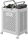 SLEEPHEAD&reg;Folding Laundry Basket with Wheels and Handles，Plastic Home Collapsible Laundry Basket Removable Laundry Bags Laundry Basket for Kids Clothes Basket Child Grocery Basket Household (46L)