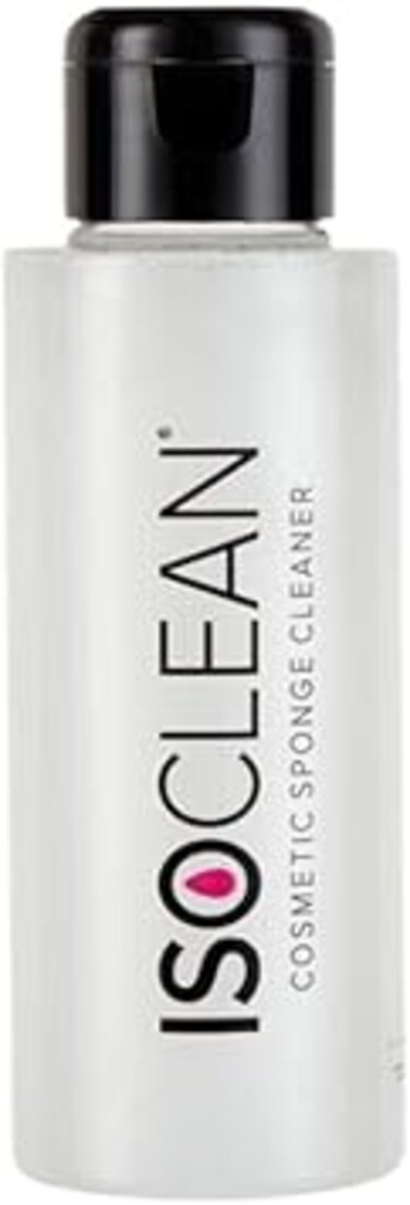 ISOCLEAN Cosmetic Sponge Cleaner, Dissolves &amp; Removes Makeup on Sponges, Blenders and Powder Puffs, Vegan Sanitizing Wash - 110ml