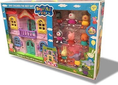 beautiful Villa set Toys with all Friends
