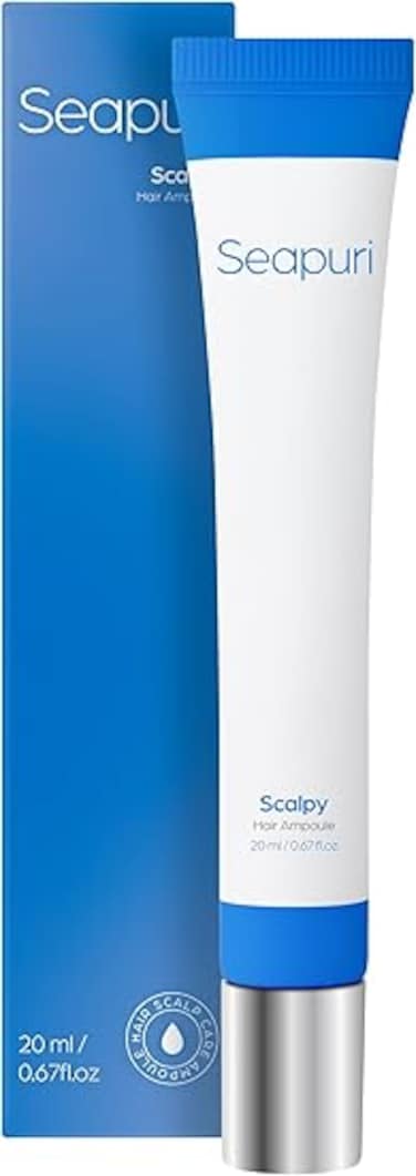 Seapuri Scalpy Hair Growth Serum for Hair Loss &amp; Thinning   Mothers Day Gifts for Mom   Scalp Massager Treatment w/Salicylic Acid, Menthol, Dexpanthenol   Non-Greasy, Lightweight   Exfoliate Dandruff