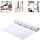 1 White Drawing Paper Roll - 20 m Art Paper Roll, Painting Sketching Paper - Easel Paper Roll for Kids - Fadeless Bulletin Board Paper Children Art Sketch Paint Drawing Board - 45cm Wide