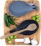 W. INNOVATIONS Silicone Spoon, Utensil Holders (Set of 3)