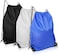 Drawstring Gym Bag, 3 Pcs Draw String Bags, Water Resistant Sport Gym Sack for Sports, Gym, Travel, Swimming, Beach, Unisex