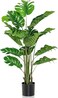 ORCHID M&reg; Artificial plants, Artificial Tree, Faux Monstera Tropical Palm Tree with Pot for Indoor Outdoor Home Office Garden Houseplants Decor Wedding Party, Fake Swiss Cheese Plant（70CM）