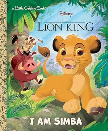 Golden/Disney I Am Simba (Disney The Lion King) (Little Golden Book)&nbsp;Hardcover &ndash; Big Book, 2 July 2019