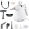 PINKE Pressurized Handheld Steam Cleaner, Carpet Cleaner Machine, Portable Steamer with 10 pcs Accessories, Multi-Purpose Steamer for Home Use, Steamer for Cleaning Floor, and Car
