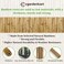 Egardenkart Bamboo Sticks for Plants - 90cm, 3pcs   Plant Support Stakes   24-16mm, Plant Support Pole   Durable Plant Stick for for Flowers, Vegetables, and Creepers   Garden Sticks (3pcs, 90cm)